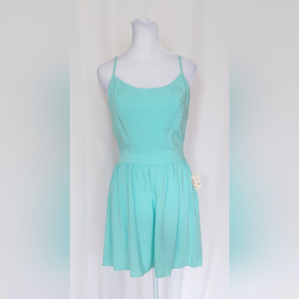 Aeropostale Bethany Mota Ocean Blue Mini Dress Size Small NWT